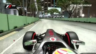 F1 2013 (Singapore Hotlap Gameplay)