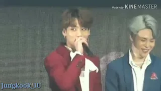 (Part 1) Moment Jungkook and IU at Asia Artis Awards 2018