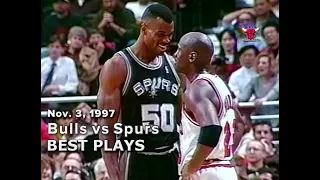 November 3, 1997 Bulls vs Spurs highlights