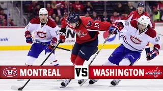 Montreal Canadiens vs Washington Capitals | Season Game 31 | Highlights (17/12/16)