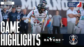 Munich Ravens @ Milano Seamen - Game Highlights | Week 2