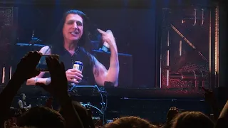 Manowar - Joey DeMaio's Speach / Live (14.03.2019, Moscow)