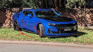 Paint & fitting eBay 6th Gen Camaro side skirts ZL1 1LE style...