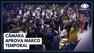 Câmara aprova marco temporal de demarcação de terras indígenas | Jornal da Noite