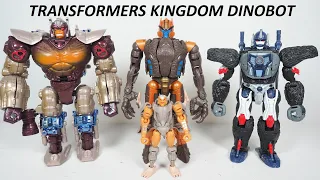 Transformers Kingdom WFC DINOBOT Voyager Class Review