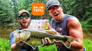 TEMU Fishing Lure Challenge: GOOD Baits For A Even BETTER PRICE??