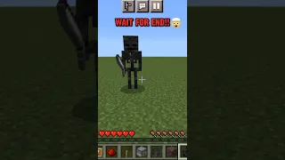 How To Spawn Titan Wither Skeleton in Minecraft!! No Mods 😍 #shorts