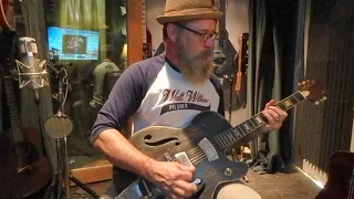 Can a Silvertone 1446 guitar sound like it has Gibson PAF pickups thru a Tweed Deluxe?