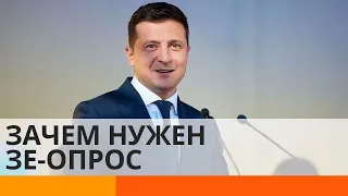 ЗЕ-опрос в день выборов: популизм или репетиция референдума? — ICTV