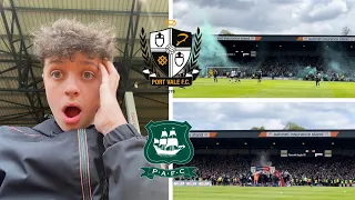 THE MOMENT PLYMOUTH WON LEAGUE 1 *Port Vale 1-3 Plymouth*