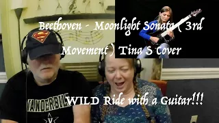 WILD GUITAR - Beethoven Moonlight Sonata - Tina S - Grandparents from Tennessee (USA) react