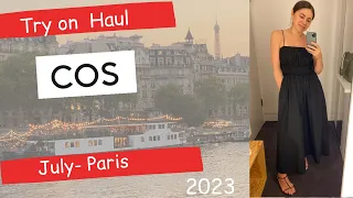 COS Try On haul, July 13th, Paris