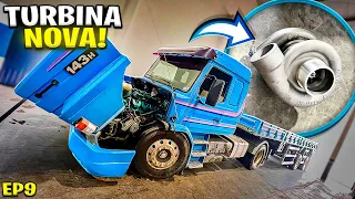 NOVA TURBINA DO SCANIA 143 V8 😍 AGORA FICOU FORTE EP9