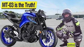 Why New Yamaha MT-03 is the BEST Beginner Motorcycle