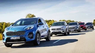 Volkswagen Tiguan vs Mazda CX-5 vs Honda CR-V vs Kia Sportage vs Hyundai Tucson