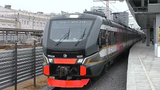 Электропоезд ЭП2ДМ-0220 (ЦППК) пригородный поезд №7430/7429 Апрелевка - Железнодорожная.