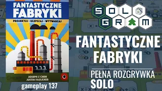 Fantastyczne fabryki | pełna rozgrywka solo | zasady gry | gameplay 137