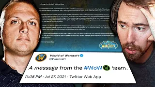 It's Embarrassing! Asmongold on the WoW Team Statement Over Blizzard's Scandal