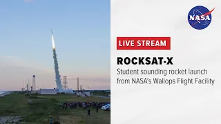 RockSatX Sounding Rocket Launch