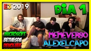 CONFERENCIAS de MICROSOFT, BETHESDA y DEVOLVER (ALEXELCAPO y el MEMEVERSO) | E3 2019 DÍA #1