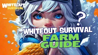 Pro Farmer Tips & Hacks for Explosive Growth in Whiteout Survival 🌱#whiteoutsurvival #gameguide