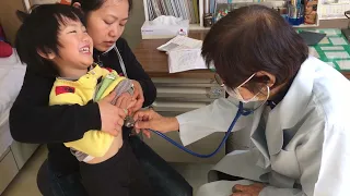 5歳の健康診断を受けたよ♪♪ 小児科♪ 無事に成長♪ 5歳のトレーシー ★Health checkup at pediatrics department★