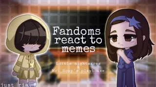 Fandoms react to memes | 𝚁𝚄𝚂/𝙴𝙽𝙶 | 1/3