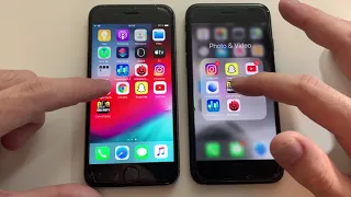 iPhone 6s vs 7 iOS 13.1.2 Speed Test!