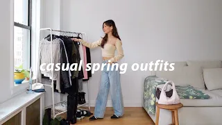 CASUAL SPRING OUTFITS 🌼 | spring 2023 look book