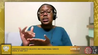 Portfolio Committee on Justice and Correctional Services