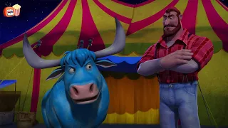 Bunyan and Babe (Part 8)| Kids Cartoon | Travis and the Legend of Paul Bunyan | Popcorn Toonz