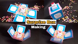 Surprise Box 🎁 mother's day gift idea 💡 popup box | jumping box #popupbox #surprisegiftbox