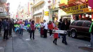 Chinese New Year Mini-Parade 2012 Chinatown San Francisco California