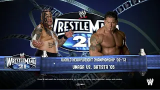 WWE 2K24 FULL MATCH — Umaga vs. Batista —  WWE  Title Match