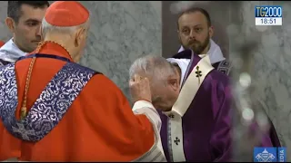 Papa Francesco e la celebrazione delle Ceneri."Vicinanza a malati coronavirus"