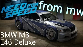 Need For Speed 2015 BMW M3 E46 Deluxe Customization/Drag