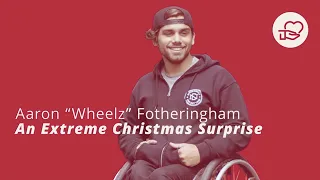 A Christmas Surprise with Aaron "Wheelz" Fotheringham | #LightTheWorld Social Sing and Serve