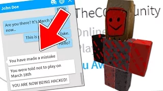 JOHN DOE FOUND in Roblox on MARCH 18TH?! (John Doe Roblox Secrets)