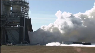 NASA resumed RS-25 rocket engine testing 13 february