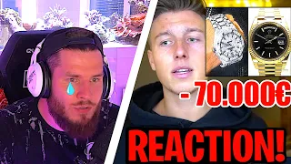 Standart Skill REAGIERT auf ICRIMAX UHREN GEKLAUT! 😱 (Rolex & AP) | Standart Skill Reaction