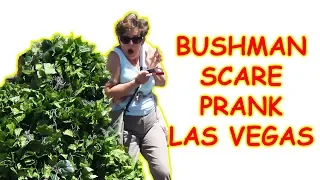 Funny Bushman Prank - Las Vegas -