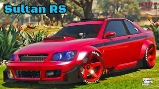 Sultan RS Review & Best Customization | GTA Online | JDM CAR | Benny's Original | Insane Build