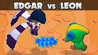 💀 EDGAR vs LEON 💀 The best Assassin 💀 Legendary vs Epic