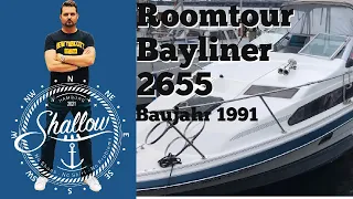 Walkthrough Bayliner 2655 Ciera Sunbridge Baujahr 1991