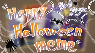 Happy Halloween meme | Bad guys sans ( killer ,horror, dust, error, nightmare(?)