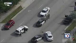 Police chase comes to an end in Northwest Miami Dade