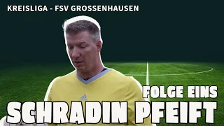 Max pfeift Kreisliga-Fußballspiel | Schradin Pfeift