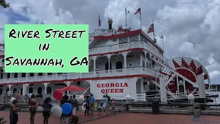 Touring River Street in Savannah, GA