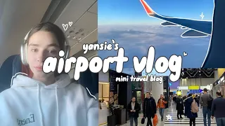 my AIRPORT VLOG🎧✈️//мой влог с самолета (аэропорта)🎀//yansie’s daily vlog🖇️