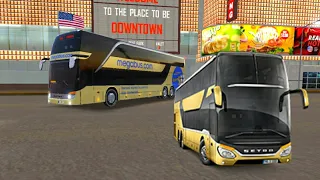 Setra 431 DT Double decker bus  Bus Simultor 🚌 Ultimate 🇺🇸 routes,